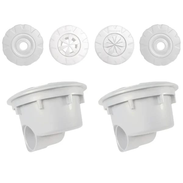 Kit Dreno ABS Anti-Hair Duplo Vinil – Branco