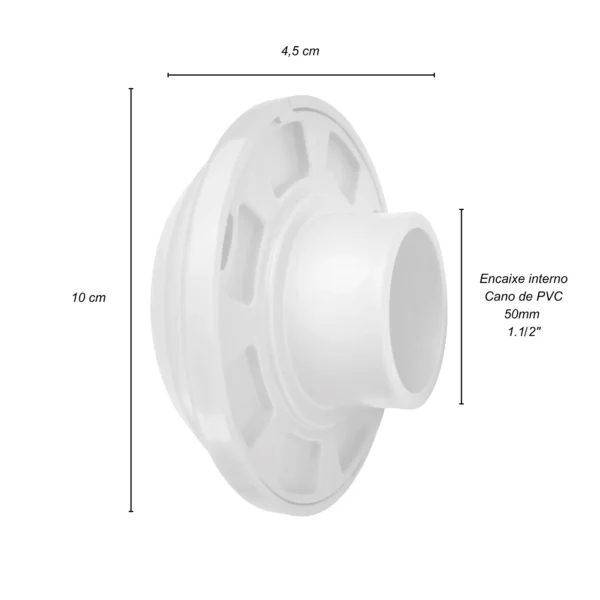 Dispositivo Nível Polinox – PP Branco - Image 3