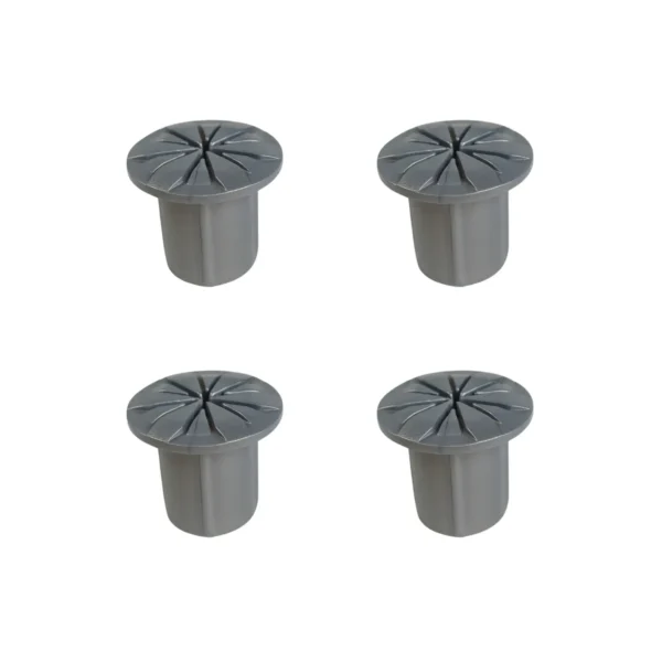 Kit Suspiro ABS Hidromassagem - Prata - 04 Peças